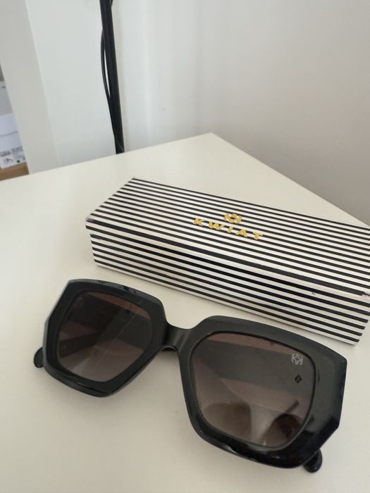 Черни слънчеви очила- KWIAT Chic