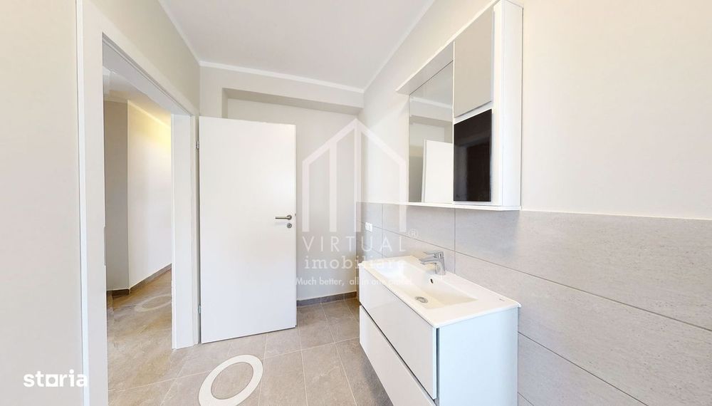 Apartament cu 3 camere la cheie, loc de parcare, terasa 12mp