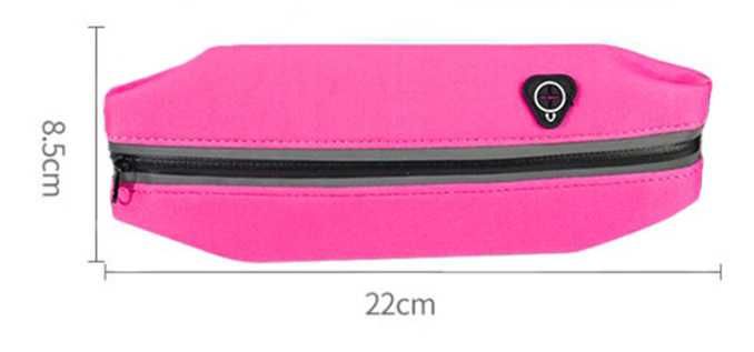 Чантичка калъф за телефон и ключове за кръста за тичане