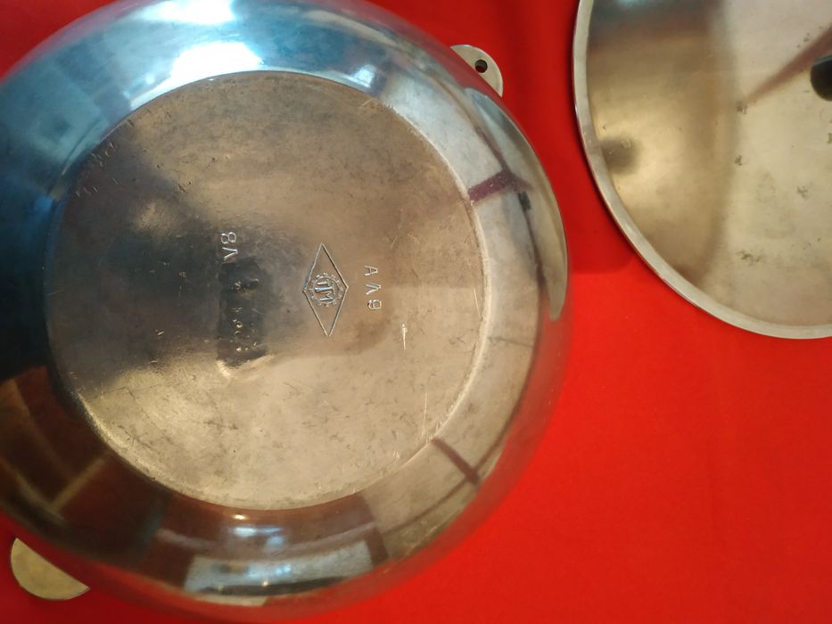 Казан из пищевого дюралюминия СССР на 8 литров.