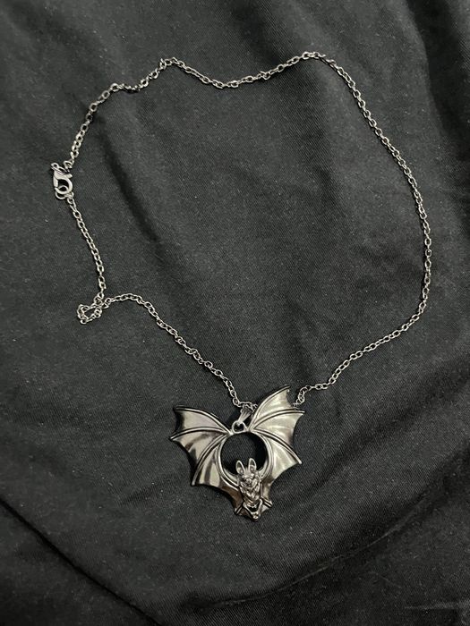 Lantisor Opium Stainless Pendant cu Liliac