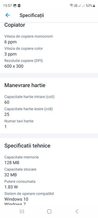 Imprimantă multifuncțională HP