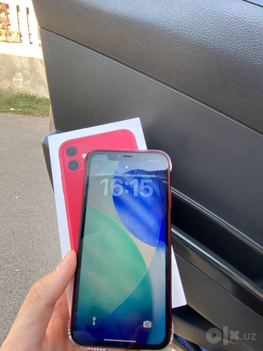 Iphone 11 Red product с каробка документами