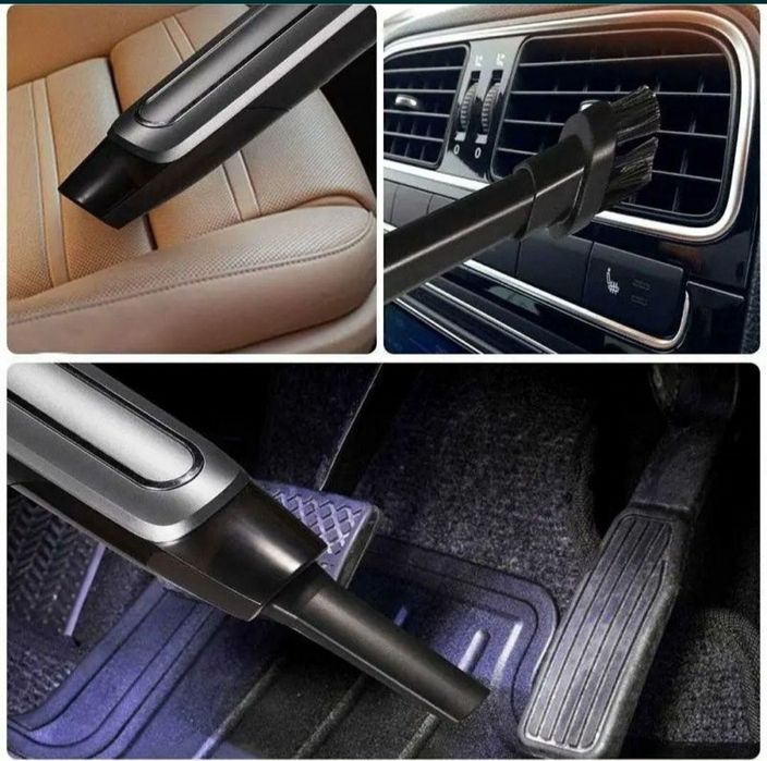 Даставка бесплатная. Беспроводной мини-автомобильный пылесос