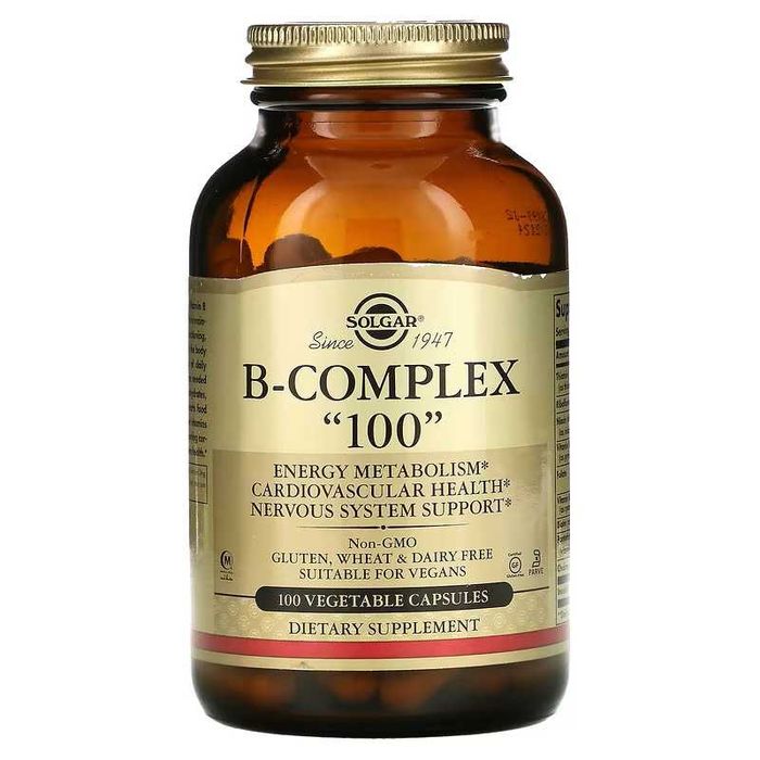 Solgar B-Complex 100 B Complex 100 B-Complex B Complex 50 B-комплекс