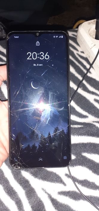 Vivo Y02 титановый цвет