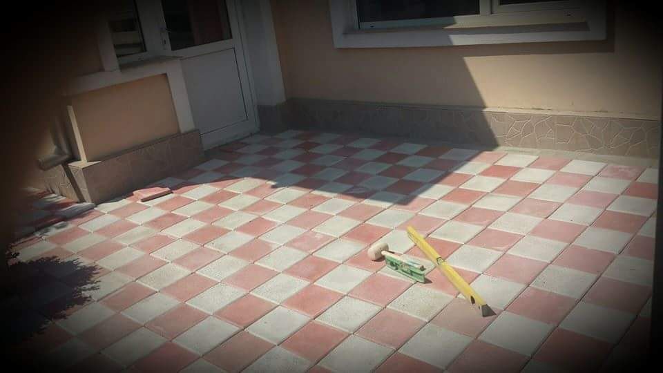 Pavaje pavele model Retea simpla antiderapant