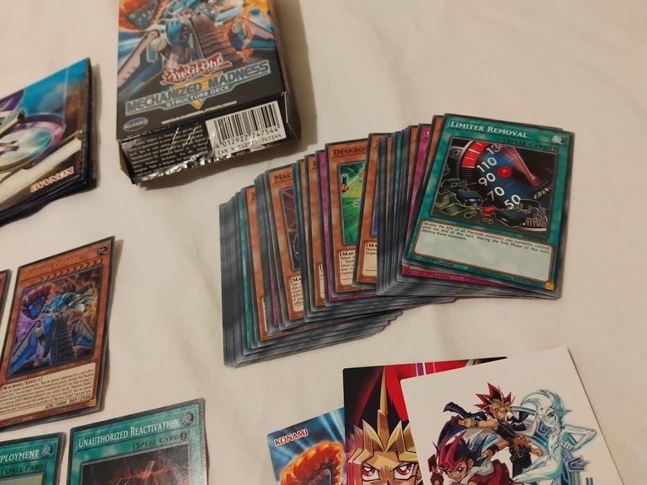 Оригинални Yugioh тестета Machines