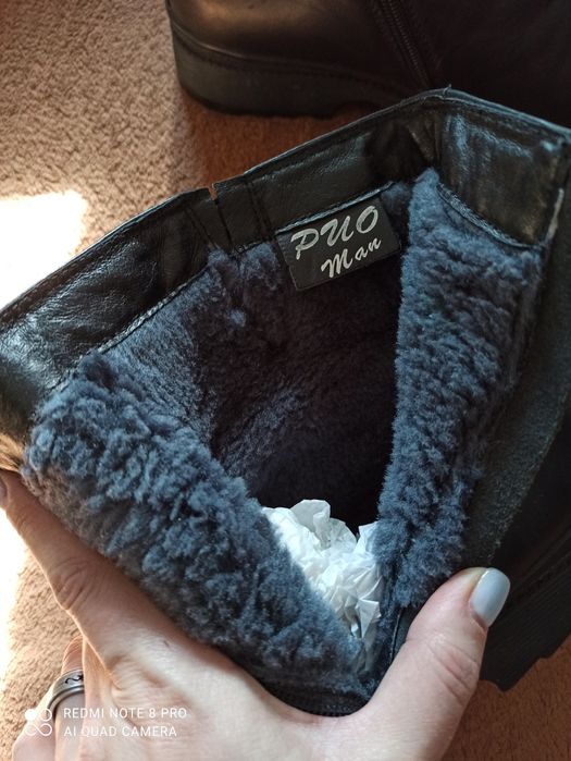 Продам ботинки мужские зимние