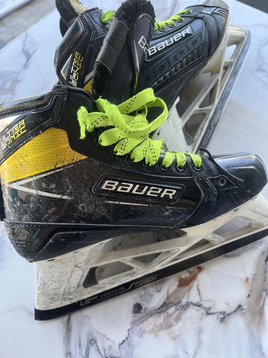 Вратарские коньки bauer super sonic