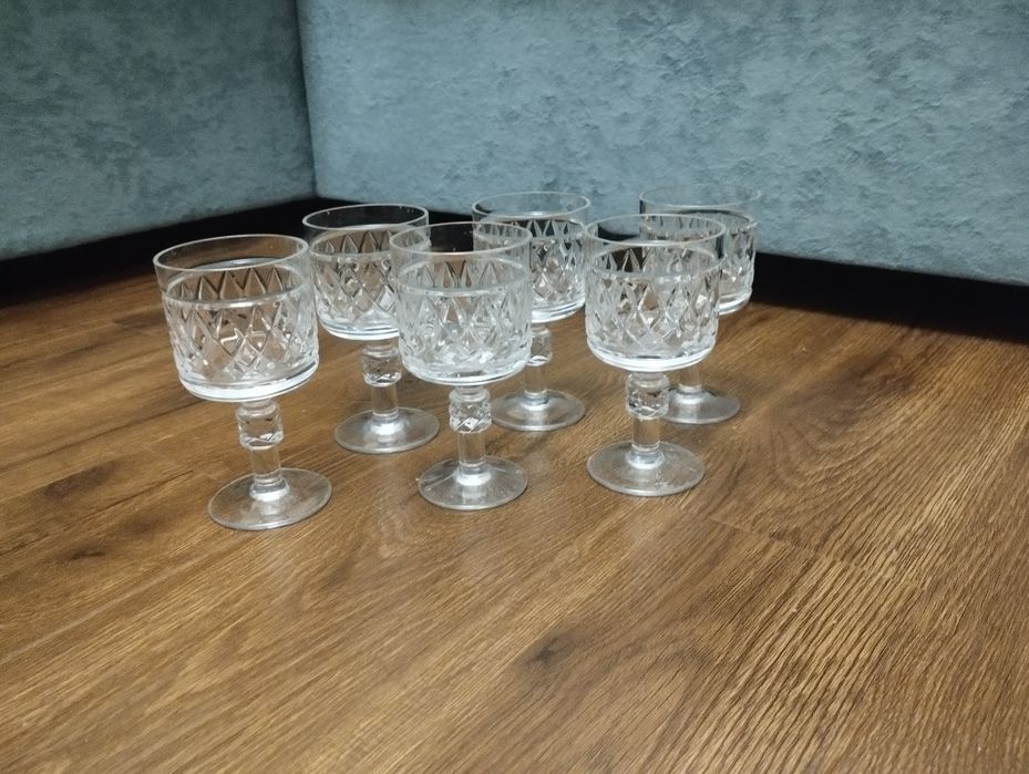 Фужеры хрустальные винтажные