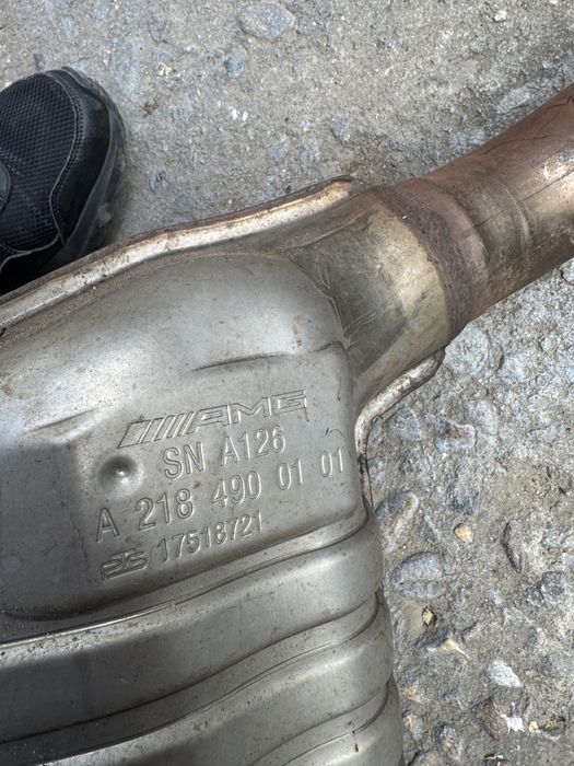 Генерация от amg 6.3 w218