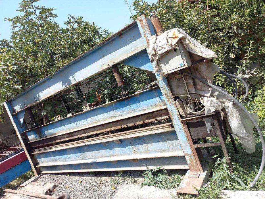 Профнастил туника букадигон ва кесадигон станок