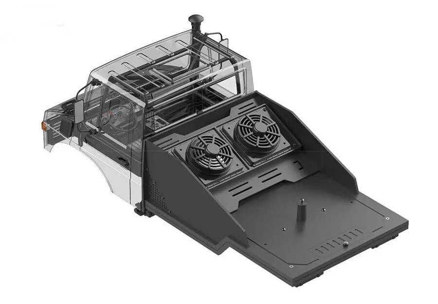 CrossRC EMO XX Stegosaurus 1:6, brushed, Червен