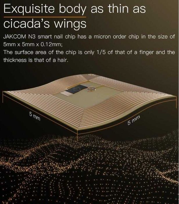 Смарт Нокът Радио Индуктивен Чип Интернет на Нещата Android NFC Apple