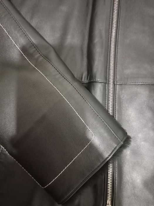 Мужская натуральная дубленка