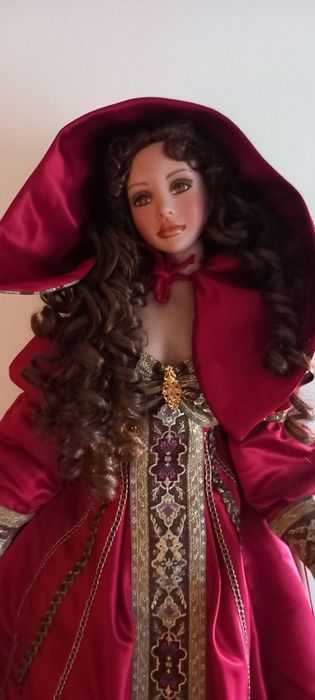 Papusa de portelan 7/50 ,86 cm ,semnata Pat Dezinsky&Rustie