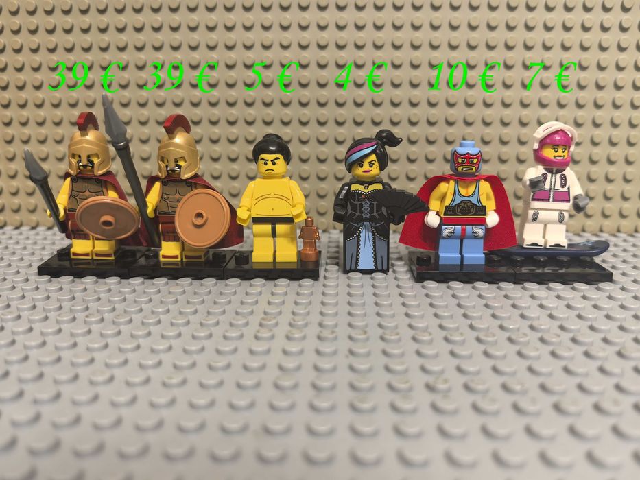 LEGO минифигурки рицари пирати нинджаго космос колекционерски стар уорс уестърн фортнайт властелинът на пръстените други ЧАСТ 4