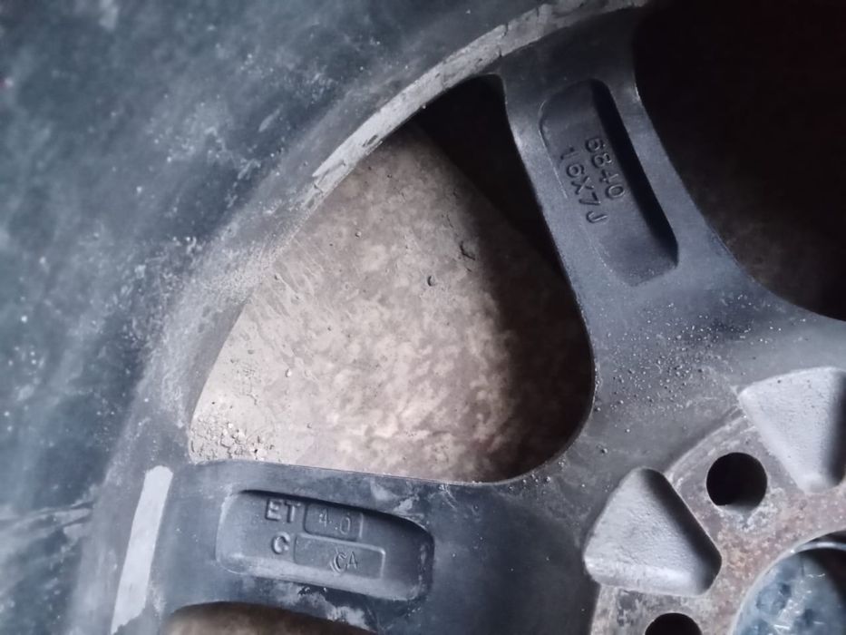 Титановые диски с резиной