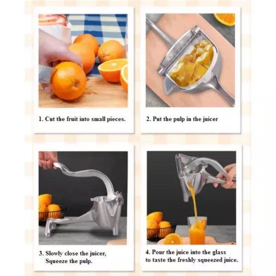 НЕМСКА Ръчна цитрус преса Fruit Press