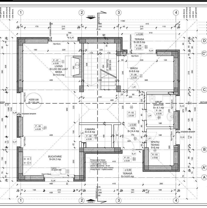 Casa single Tunari 300mp