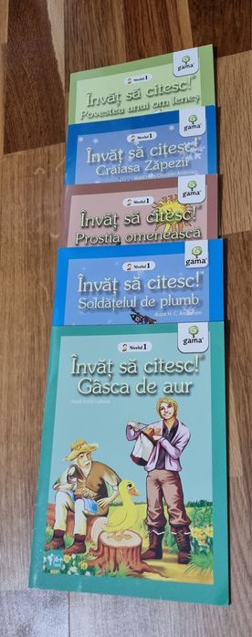 Vand carti din colectia "Învăț să citesc" (lb rom) nivelurile 0,1 2 3