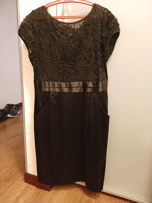 Платье чёрное праздничное