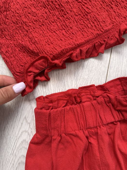 Червен летен комплект