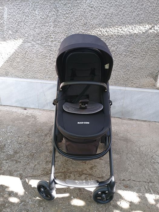 Детска количка Maxi Cosi Lila CP Essential Black + кош за новородено