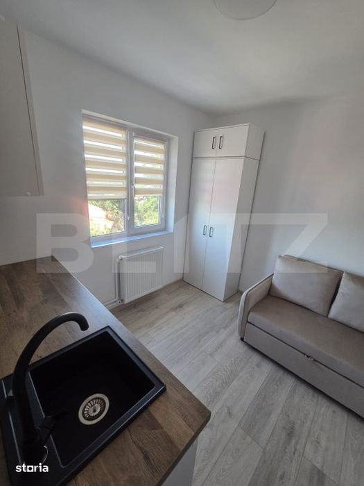 Garsoniera de vanzare, 12 mp, etaj intermediar, zona Gruia