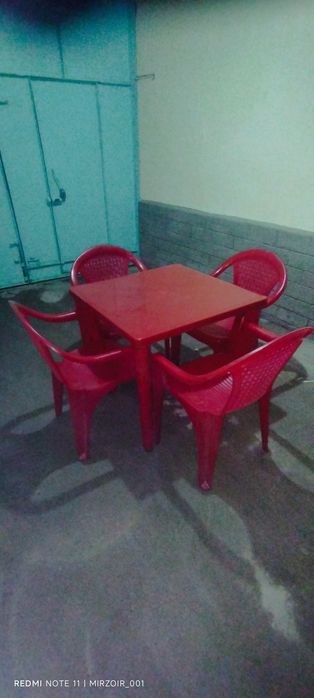 Stol stul plastmast yengi