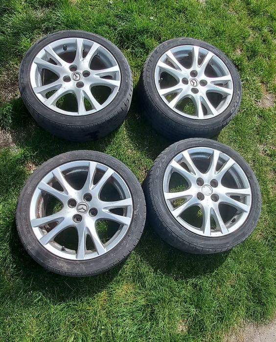 Джанти 16ки с гуми4x100 от Mazda 2