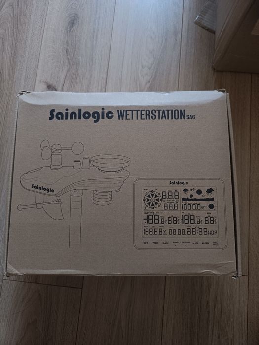 Метеорологична станция Sainlogic WiFi, интелигентна,