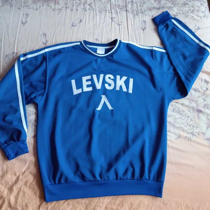 LEVSKI 2000s VINTAGE горница топ суичър блуза Левски jumper sweatshirt