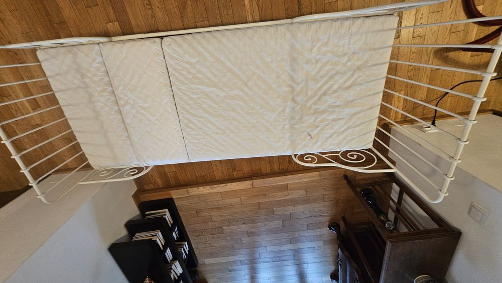 vand cadru pat extensibil Ikea MINNEN + somiera + saltea