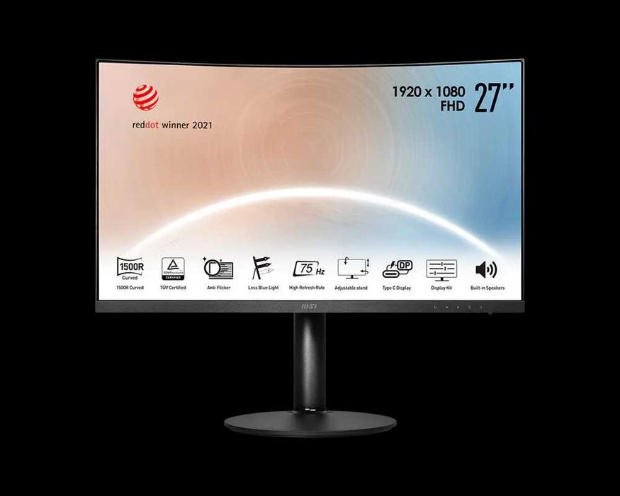 Монитор MSI MD 271CP Black 27" Curved 2026