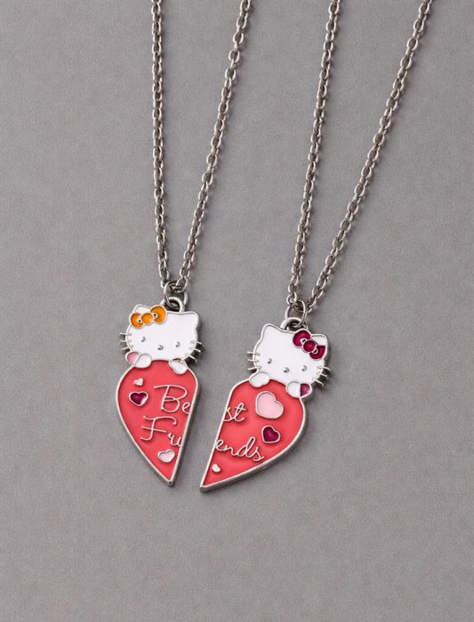 Парные кулоны Hello Kitty
