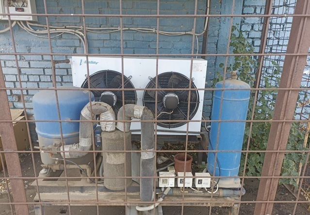 ремонт промышленных холодильников, камер, агрегат