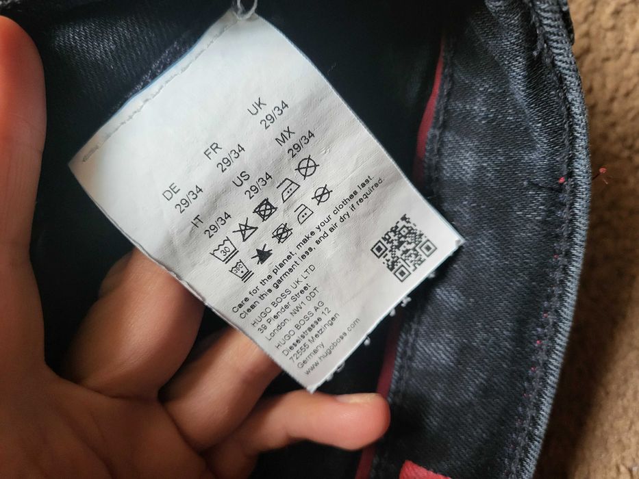 Дънки Hugo, размер 29/34, за мъж и за момче