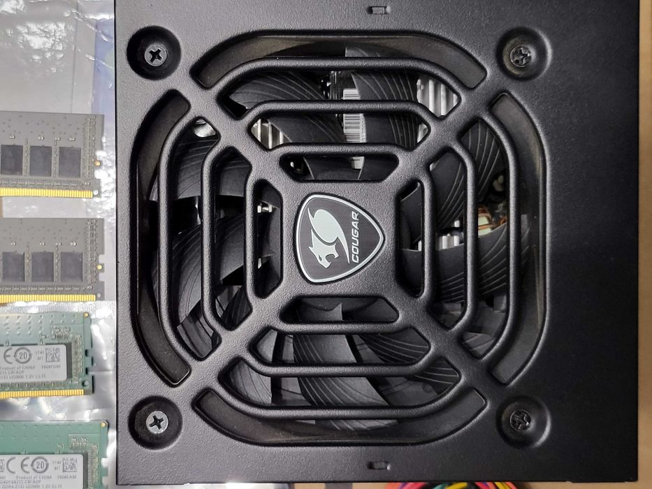 Компютърни части i3 9100F, ddr4 рам, дънна платка и захранване