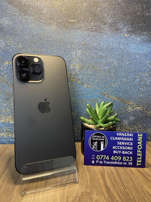 Iphone 14 Pro Max/256 Gb/ Garantie 2Ani Centrul de Telefoane/Rate