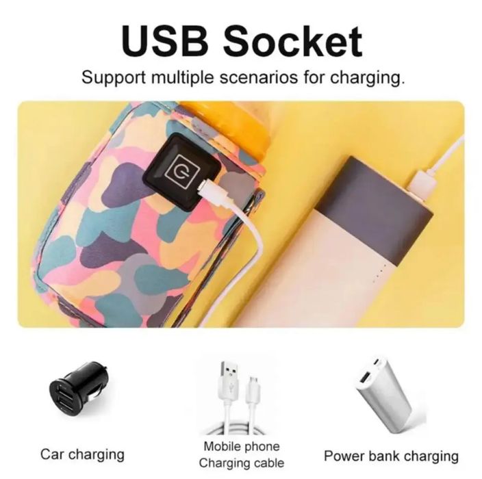 Преносим нагревател за бутилки