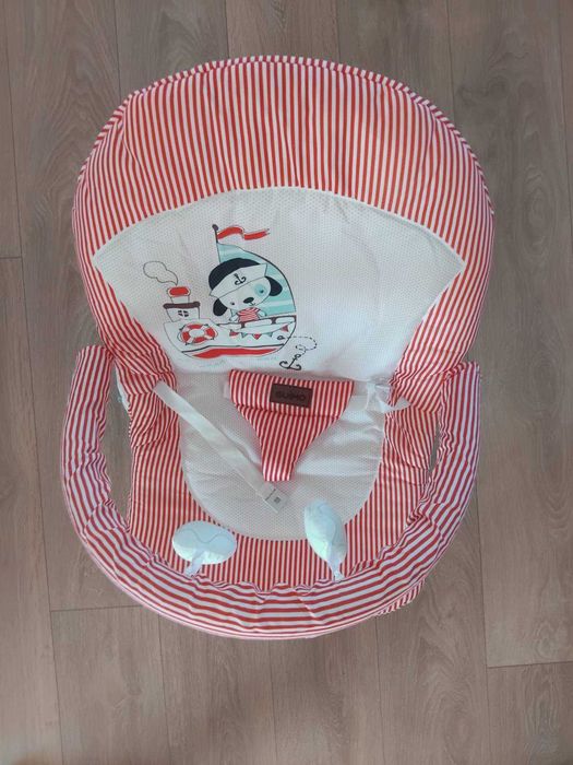 бебешки шезлонг с регулируема облегалка