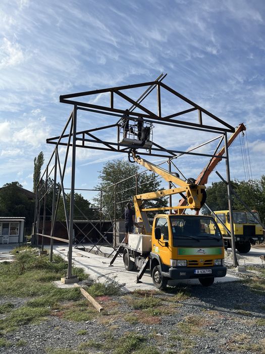 Метални конструкции,бунгала,ковано желязо,парапети,огради,мебели