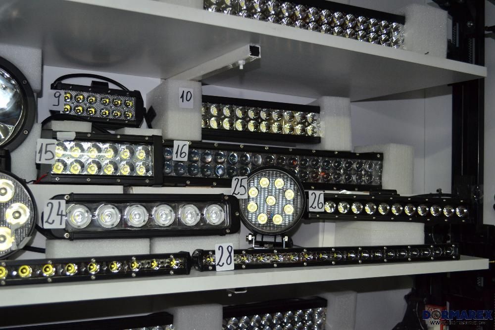 Proiectoare LEDuri auto off road - LED BAR - Proiector LED bec halogen
