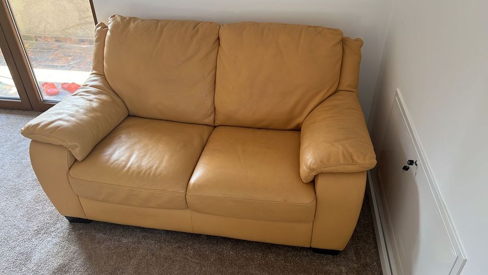Canapele piele Natuzzi
