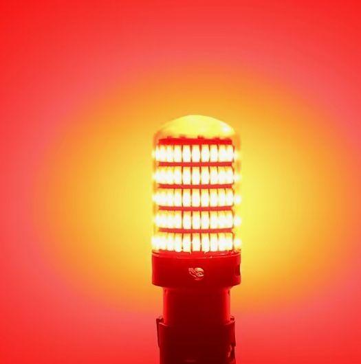 7443/Т20/ 1156 мигач стоп led крушки за автомобил без грешки бял цвят