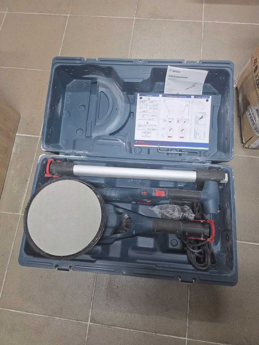 Bosch GTR 550 - Slefuitor pentru pereti, 550 W, 215 mm, valiza plastic
