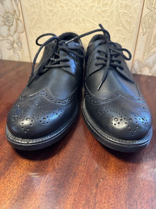 Итальянские кожанные туфли Oxford