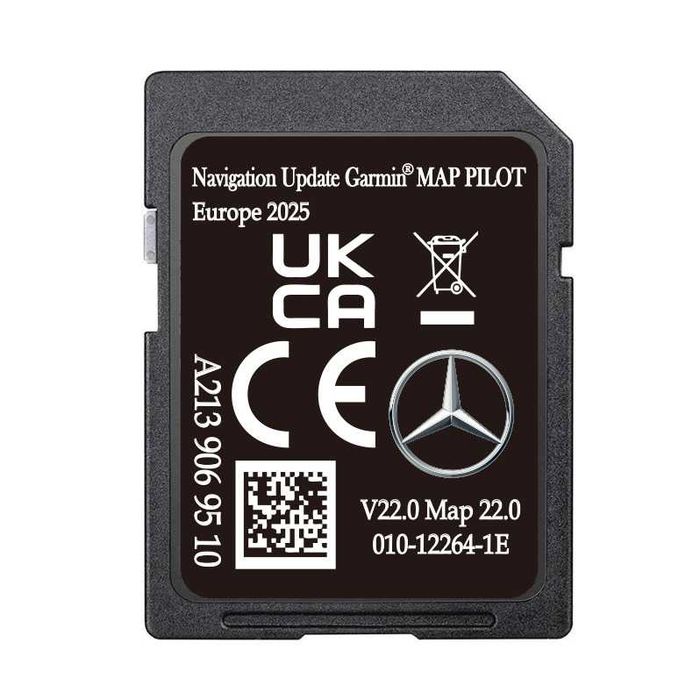 Original Garmin Map Pilot SD CARD Navigatie Mercedes C E GLC GLS V Romania 2025-2026 V22